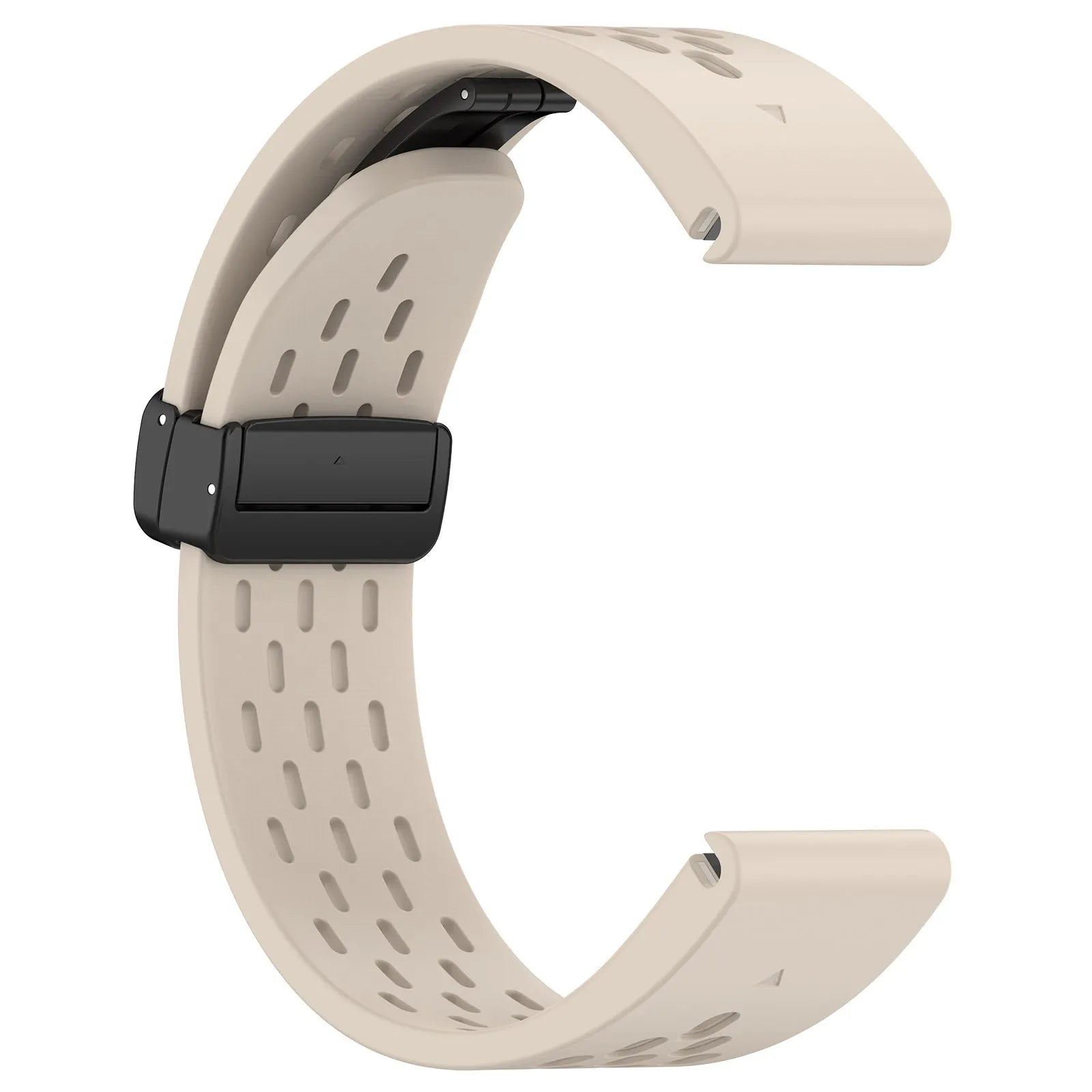 Garmin Fenix quick release porous watch strap in multiple colours showing 20mm, 22mm, and 26mm size options.