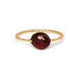 Original geometric design agate ring for women in a selection of colours.
