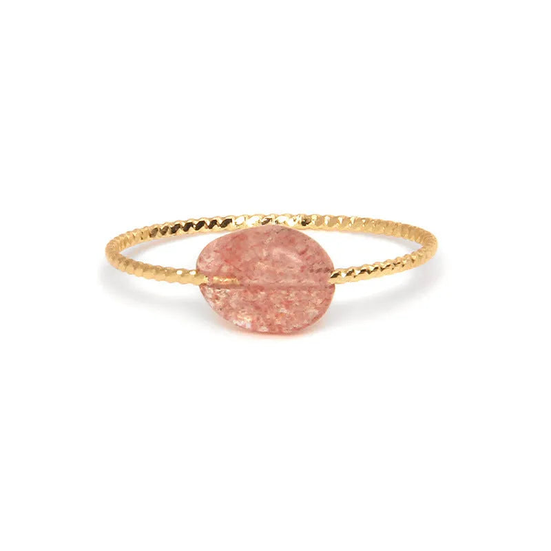 Original geometric design agate ring for women in a selection of colours.