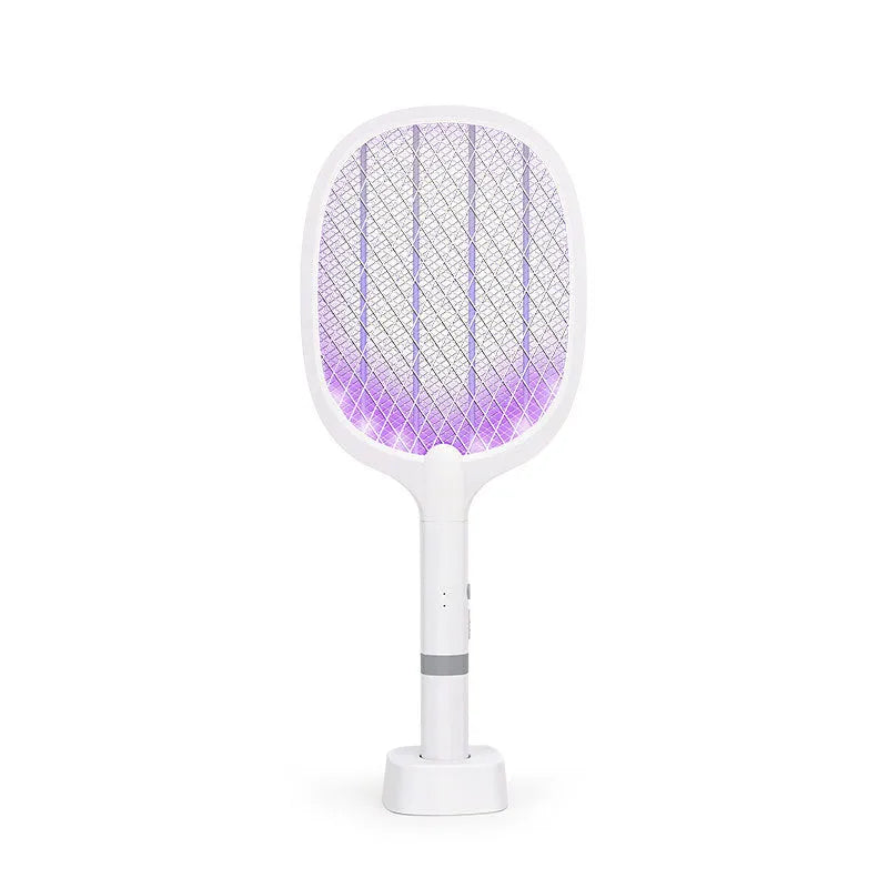Rechargeable electric mosquito swatter with ABS plastic shell for indoor insect control in 11-20 square metre rooms