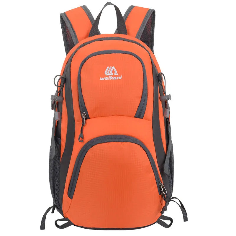 20L oxford cloth mountaineering backpack in various colours with air pillow belt system