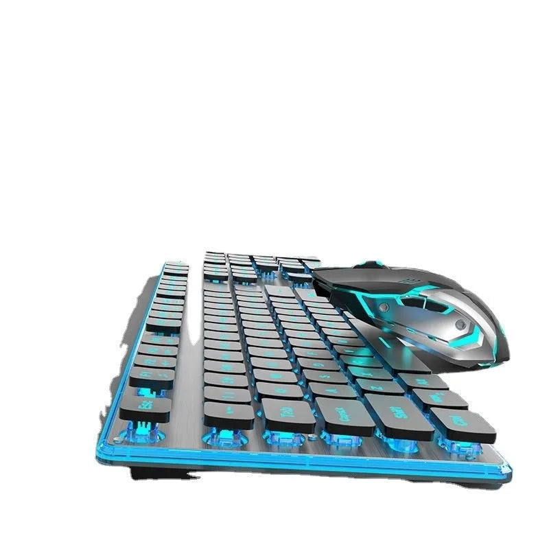 Wireless Bluetooth keyboard with mute button and backlight in cherry blossom pink or white options