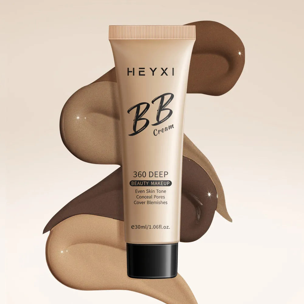 Waterproof sweat-proof BB cream in four shade options 01 02 03 04
