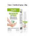 30ml bottle of English foot odour spray for treating smelly feet.