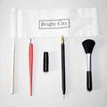 Scratch painting tools five-piece set with healing pen on white card paper
