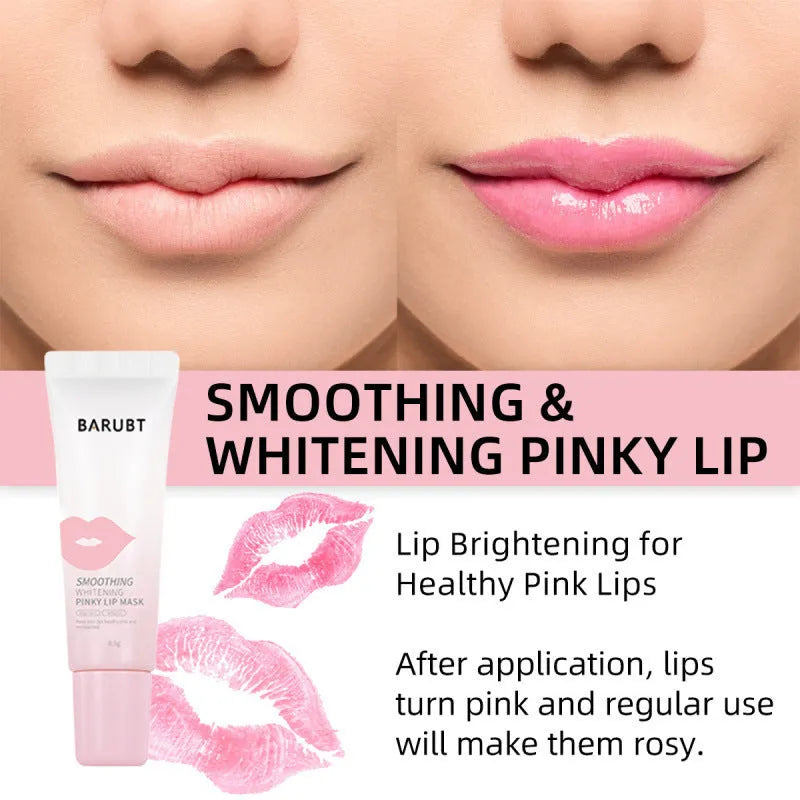 8.5g tube of moisturising and brightening lip balm with anti-chapping properties