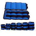 Legging sandbags for track and field training with Oxford cloth construction and adjustable weights