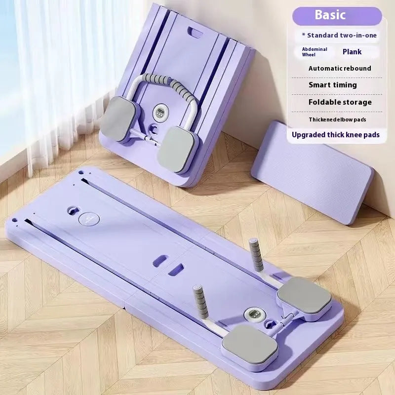 Standard Purple PP plastic fitness rebound board measuring 106x41cm for home workouts