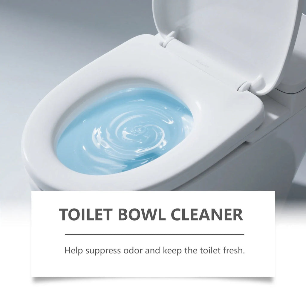 Toilet bowl cleaning powder in individual sachets for urine stain and odour removal