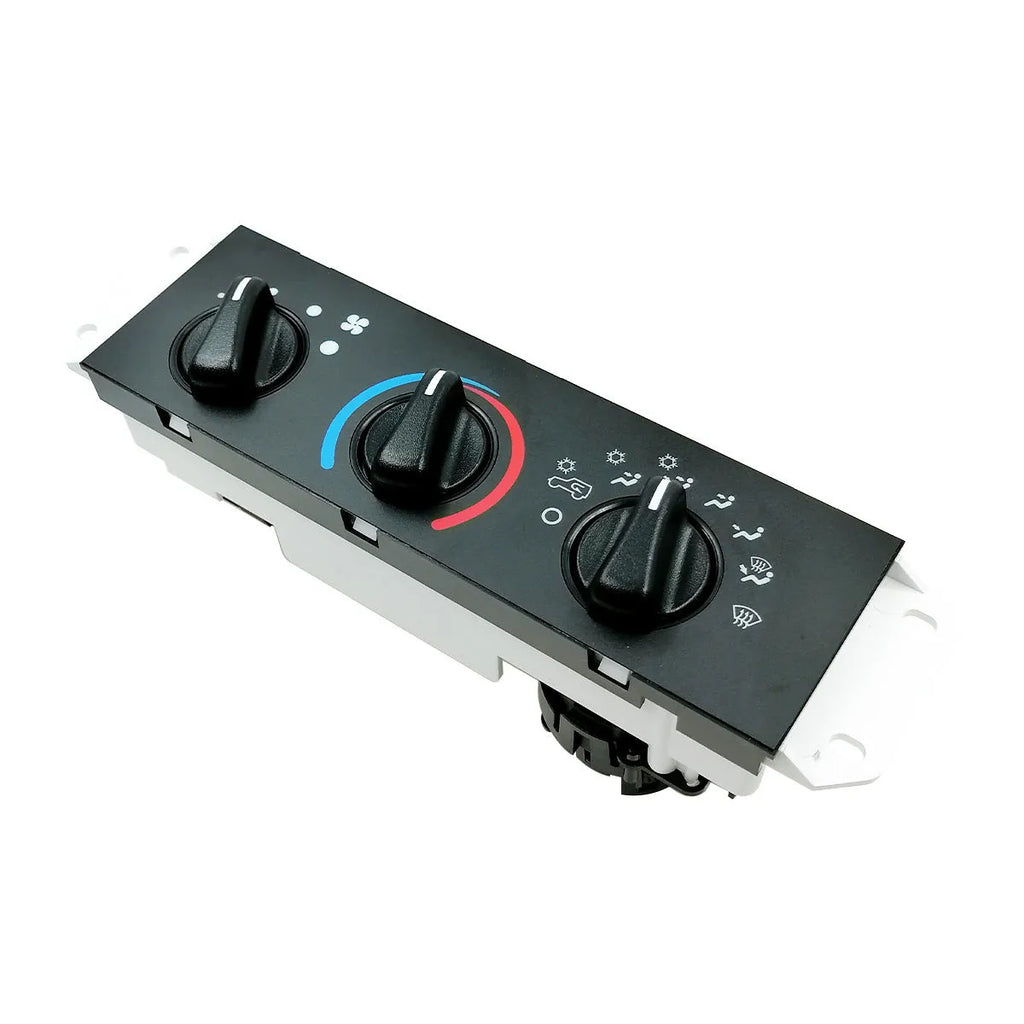 Black automotive air conditioning control panel for Jeep Wrangler 2005-2006 with OE number 55056558AA