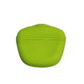 Silicone dog treat waist bag with magnetic closure and belt clip in multiple colour options