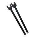 Land Rover fan wrench coupler set with 36mm and 40mm alloy steel spanners for automotive repair
