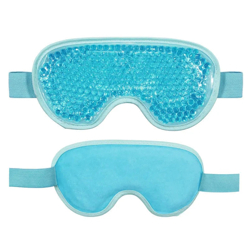 White portable rechargeable eye compress and atomization device with included eye mask and charging cable