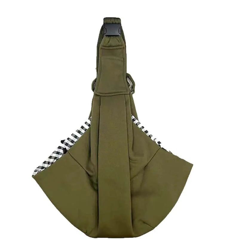 Soft-sided adjustable shoulder strap pet carrier bag in multiple colour options for small dogs and cats.