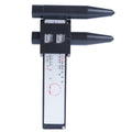 Digital hole distance measuring tool with electronic display for wheel hub bolt circle measurement
