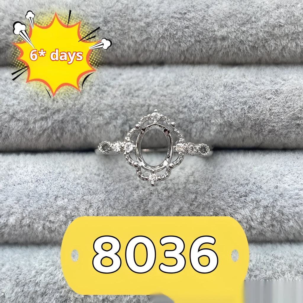 Oval denier ring with open mouth design, gold electroplating, and five-pointed star element