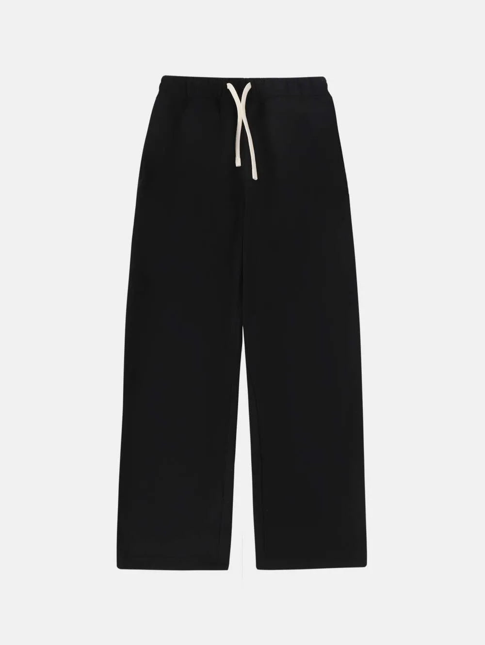 Men's fleece-lined sweatpants with elastic waistband in multiple colour options