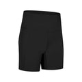 Women's sports shorts in cotton blend fabric with super stretch functionality
