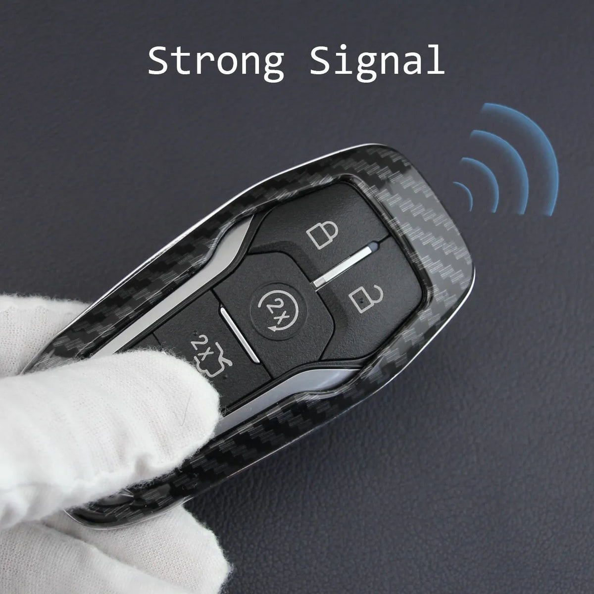 Plastic remote control protective shell with buckle for car key.