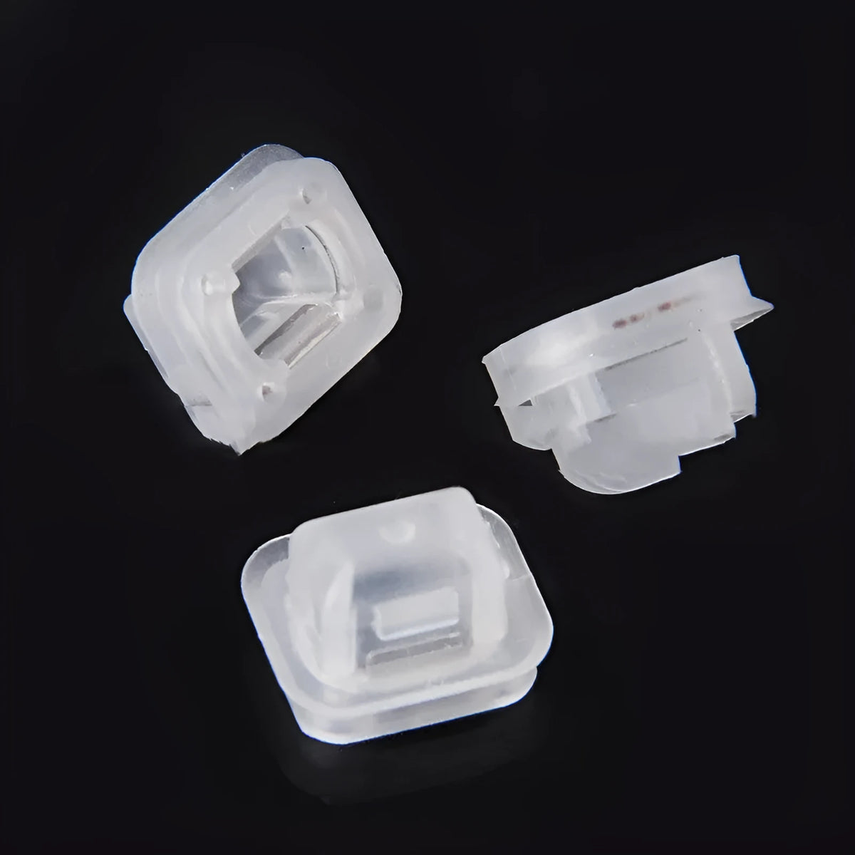 Transparent plastic interior trim panel clips for BMW 5 Series 7 Series E39 E38 vehicles