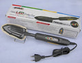 Electronic temperature control hot iron with cotton cover and heat-resistant bracket for hairstyling training