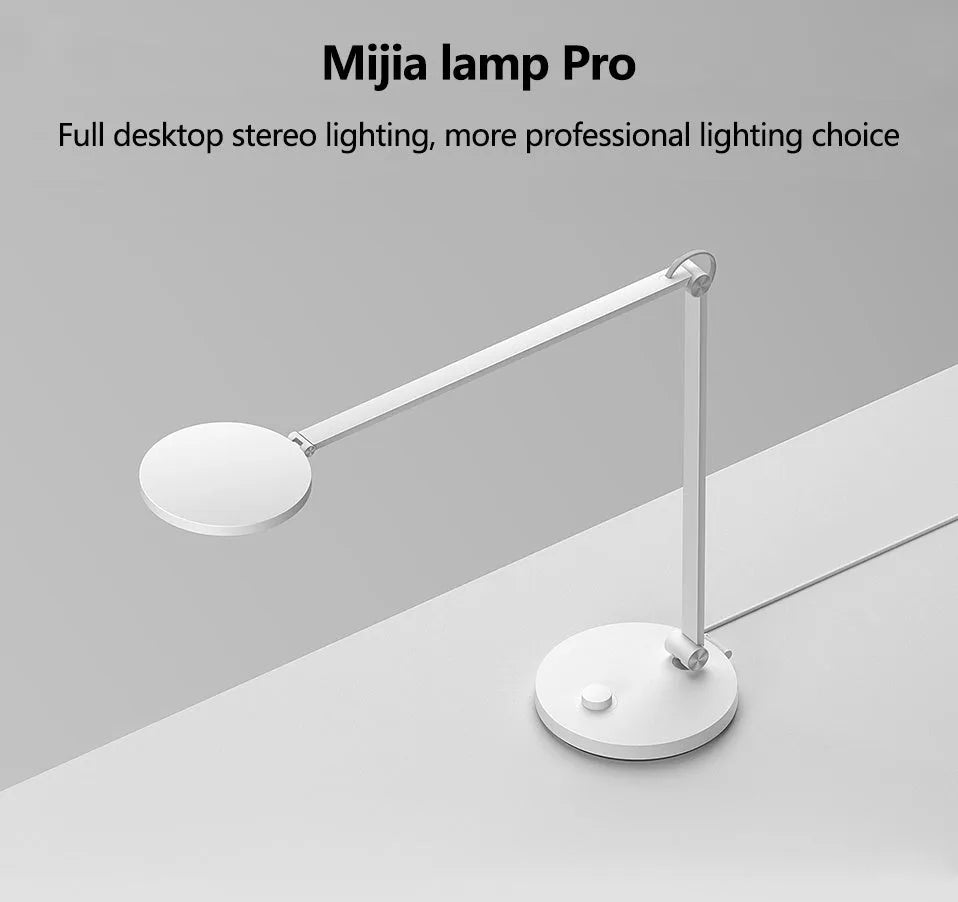 ProLED folding desk lamp with adjustable colour temperature shown on a wooden desk