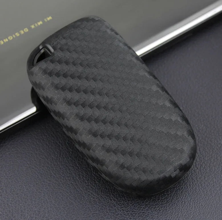 Silicone car key case for Dodge Chrysler Fiat remote keys with buckle closure