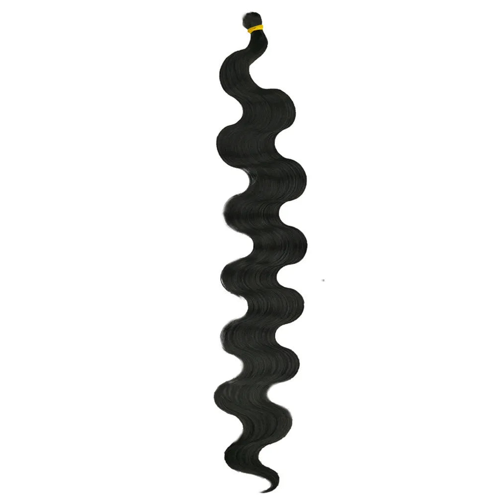 Wine red synthetic wig with big waves, 24 inches long, in European and American style.