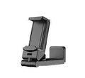 Universal foldable phone holder with rotating base in black, grey and green colours