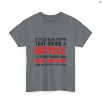 Grey women's cotton T-shirt with printed pattern and short sleeves