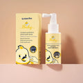 Children's probiotic teeth whitening spray bottle in strawberry and orange flavours