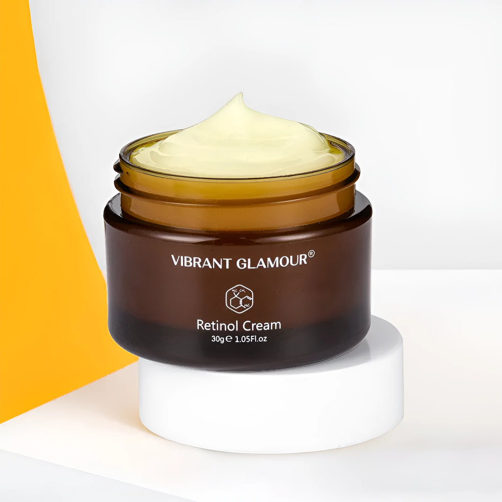 30ml retinol facial serum bottle for reducing dry lines and fine lines