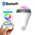 Creative Home LED Smart Bluetooth Speaker E27 Bulb Light with RGB colours.