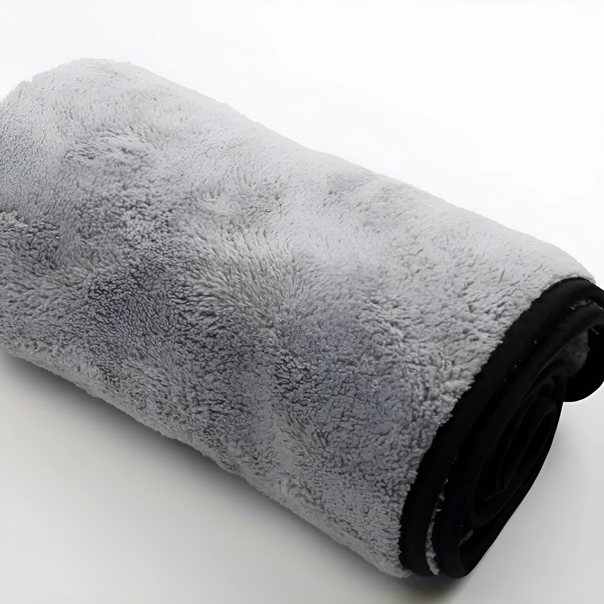 Microfiber car wash towel in 75x35cm size with 60x40cm and 100x40cm upgrade options