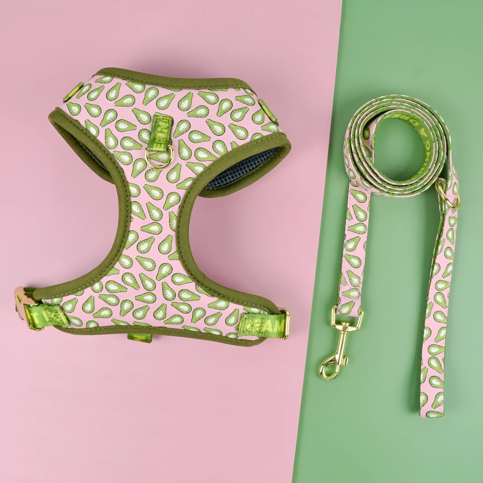 Adjustable chest-back dog haulage rope harness in six colour options for medium and large breeds