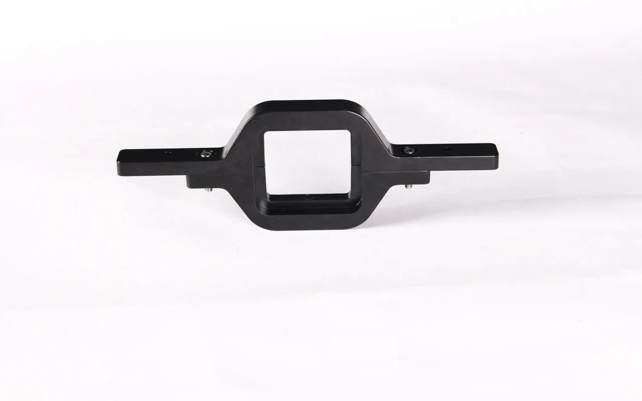 Black metal off-road vehicle trailer hook lamp holder mounting bracket