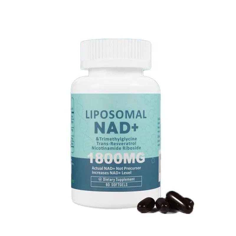 Nicotinamide mononucleotide NMN gel capsule supplement bottle with 60 or 120 piece packaging options