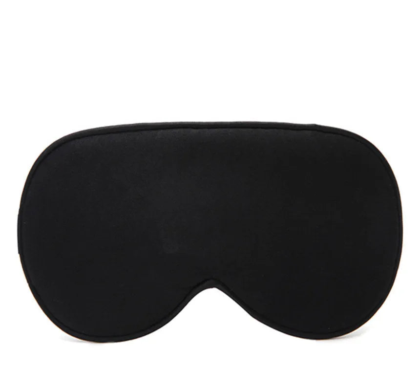 Double-sided mulberry silk eye mask with embroidery in various colours
