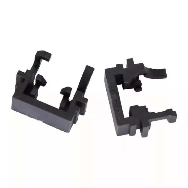 Black plastic LED headlight conversion holder for Ford Focus Mondeo Fiesta vehicles
