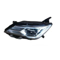 Car headlight set for 2018-2021 models with left and right 9-line LED units