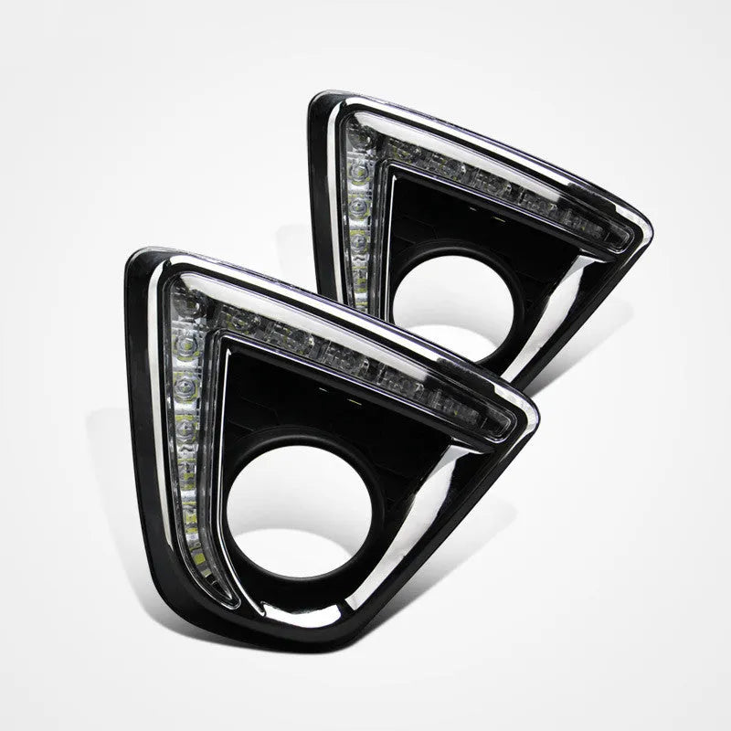 Mazda CX-5 daytime running light LED lamp with electroplated white light and turning yellow option