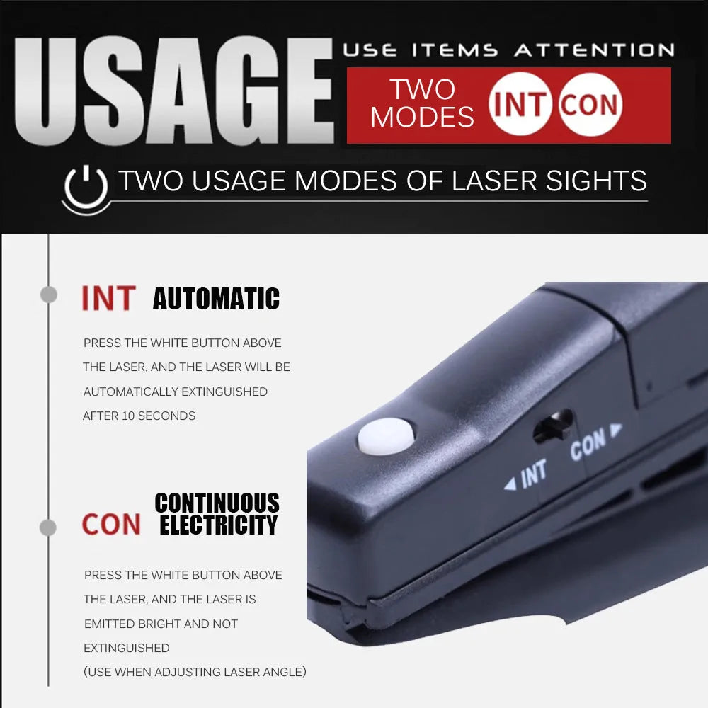 Black golf laser aiming instrument for putting alignment practice with compact 7.6cm design