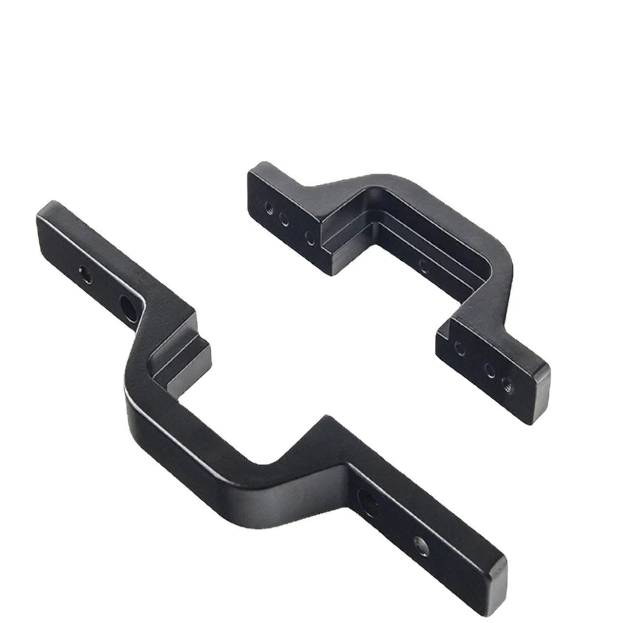 Black metal off-road vehicle trailer hook lamp holder mounting bracket