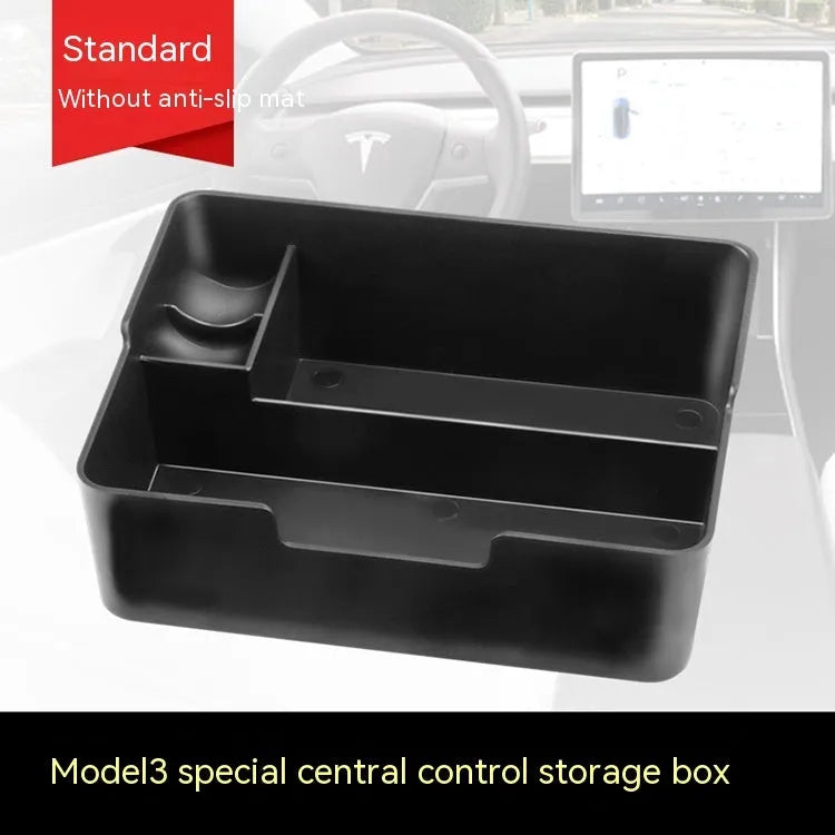 Tesla Model 3 X S centre console armrest storage box retrofit accessory