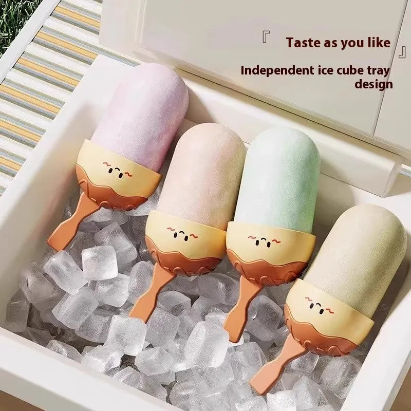 Octopus balls shaped plastic ice cream mould for homemade frozen desserts