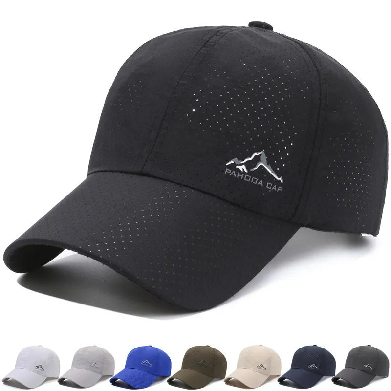 Korean-style adjustable baseball cap in Army Green colour on a white background