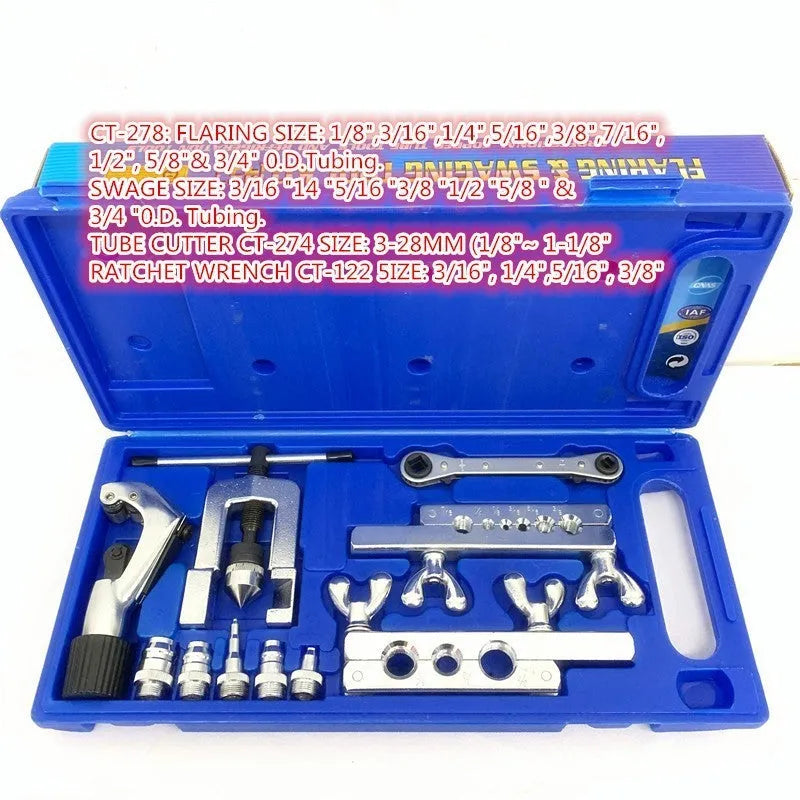 CT-278 cup type trumpet pipe expander tool set for professional instrument maintenance and repair