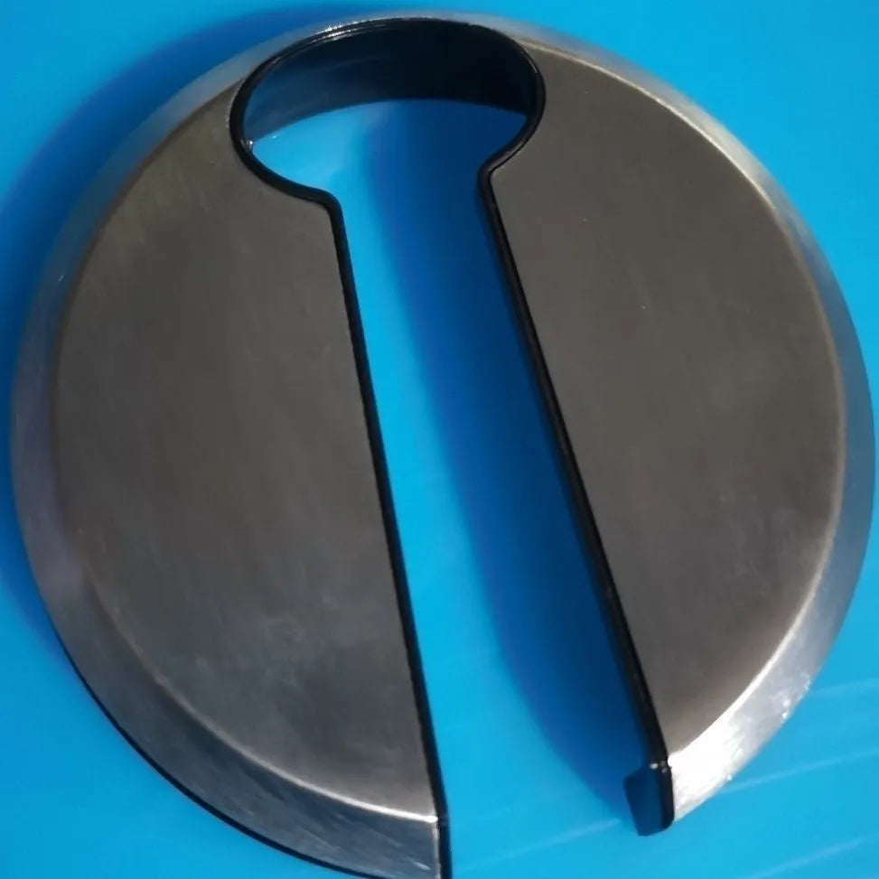 Stainless steel bottle opener with two different bottle cap removal designs