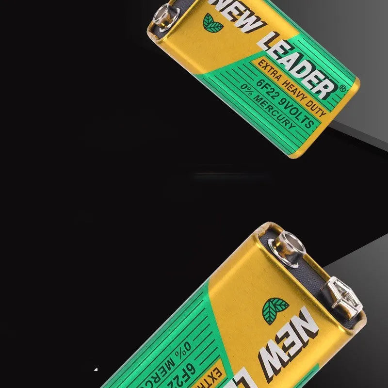 Xinlida 9V alkaline block battery for walkie-talkies and wireless microphones