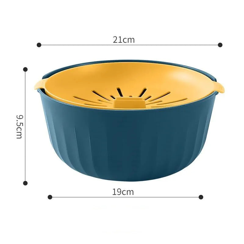 PP plastic egg yolk and white separator in blue yellow, Nordic green, or apple red for home kitchen use
